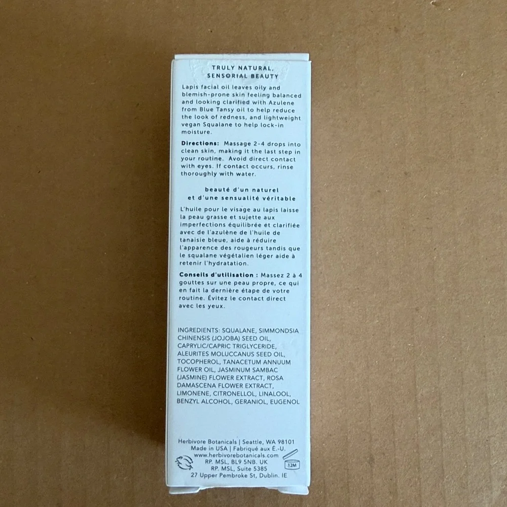 HERBIVORE Lapis Balancing Facial Oil Full Size